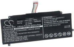 VHBW Notebook Akkumulátor - Toshiba PA5189U-1BRS, P000602690 - 3850 mAh, 14, 4 V Li-Polymer