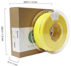 Maertz PLA Pro nyomtatószál 1.75mm, 1kg sárga (PMMA-1009-006) (PMMA-1009-006)