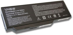 VHBW Notebook Akkumulátor - Lenovo 40019327, 40020374, 441807800002 - 6600 mAh, 11, 1 V Li-Ion, Fekete