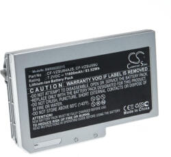 VHBW Notebook Akkumulátor - Panasonic CF-VZSU60U, CF-VZSU59U, CF-VZSU60AJS - 11600 mAh, 7, 2 V Li-Ion, Szürke