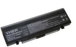 VHBW Notebook Akkumulátor - Samsung AAPB2NC6B/E, AA-PB2NC6B/E, AAPB2NC6B - 6600 mAh, 11, 1 V Li-Ion, Fekete