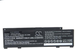VHBW Notebook Akkumulátor - Dell DVG8M, P8P1P, 8FCTC, 266J9, M4GWP - 4150 mAh, 11, 4 V Li-Polymer