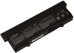 VHBW Notebook Akkumulátor - Dell KM668, 312-0762, 312-0769, 451-10616 - 6600 mAh, 11, 1 V Li-Ion, Fekete