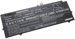 VHBW Notebook Akkumulátor - HP HSTNN-DB7Q, 860724-2B1, 860724-2C1, 860708-855 - 5300 mAh, 7, 7 V Li-Polymer