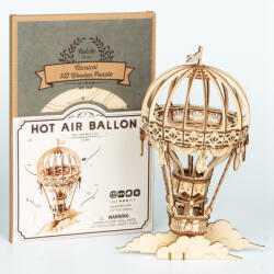 Robotime Hőlégballon 3D fapuzzle - 216 db (TGB406)