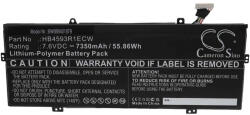 VHBW Notebook Akkumulátor - Huawei HB4593R1ECW - 7350 mAh, 7, 6 V Li-Polimer