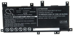 VHBW Notebook Akkumulátor - Asus 0B200-01040000, 0B200-01040100 - 5000 mAh, 7, 6 V Li-Polymer