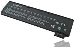 VHBW Notebook Akkumulátor - Lenovo 00HW034, 00HW033, 0C52861, 0C52862 - 4400 mAh, 11, 1 V Li-Ion, Fekete