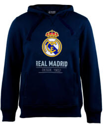 Adidas Real Madrid Pulóver - Felnőtt, Kapucnis Kék
