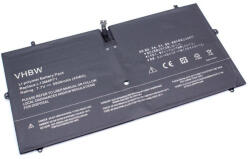 VHBW Notebook Akkumulátor - Lenovo 5B10K10181, 121500267, 121500264 - 5800 mAh, 7, 7 V Li-Polimer, Fekete