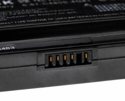 VHBW Notebook Akkumulátor - Clevo 6-87-C480S-4G4, 6-87-c480s-4g41 - 5200 mAh, 11, 1 V Li-Ion, Fekete