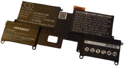 VHBW Notebook Akkumulátor - Sony VGP-BPS37, VGP-BPSE38 - 4120 mAh, 7, 5 V Li-Polimer, Fekete