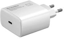 ColorWay USB töltő adapter, Power Delivery Port PPS USB Type-C (45W) white (CW-CHS034PD-WT) - aqua