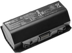 VHBW Notebook Akkumulátor - Asus A42-G750-hez - 5900 mAh, 15 V Li-Polimer, Fekete