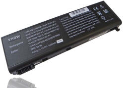 VHBW Notebook Akkumulátor - Toshiba 4UR18650Y-2-QC-PL1, 4UR18650F-QC-PL1A - 4400 mAh, 11, 1 V Li-Ion, Fekete