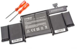 VHBW Notebook Akkumulátor - Apple A1582-hez - 6500 mAh, 11, 43 V Li-Polimer