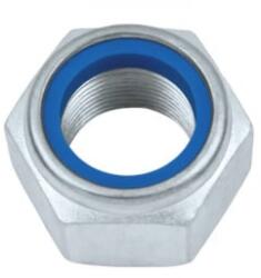 Import M10 önzáró anya horganyzott (DIN985ZN10) - aqua