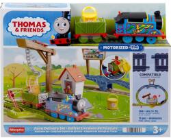 Mattel Thomas és Barátai: Motorizált festékszállító Thomas mozdony pályaszett - Mattel