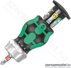 Wera Kompakt Stubby magazine RA 1 Racsnis, marokcsavarhúzó bitkészlettel, 1/4", PH/TX/SL, 6db-os (05008883001) (05008883001)