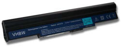 VHBW Notebook Akkumulátor - Acer 41CR19/66-2, 4INR18/65-2, 934T2086F - 4400 mAh, 14, 8 V Li-Ion, Fekete