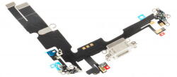 Aftermarket Piese si componente Banda cu Conector Incarcare - Microfon Apple iPhone 14 Plus, Argintiu (ban/co/mi/ai14plus/ar) - vexio