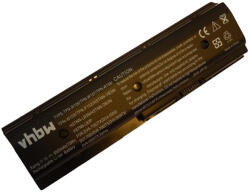 VHBW Notebook Akkumulátor - HP 671731-001, 671567-831, 671567-421 - 6600 mAh, 10, 8 V Li-Ion, Fekete