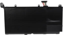 VHBW Notebook Akkumulátor - Asus 0B200-00450400, 0B200-00450100 - 4000 mAh, 11, 4 V Li-Polimer, Fekete