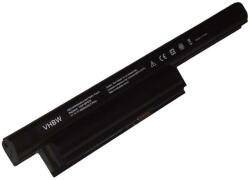 VHBW Notebook Akkumulátor - Sony VGP-BPS22/A, VGP-BPL22, VGP-BPS22 - 6600 mAh, 11, 1 V Li-Ion, Fekete