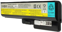 VHBW Notebook Akkumulátor - Lenovo 42T4725, 45K1743, 42T4583, 42T4726 - 4400 mAh, 11, 1 V Li-Ion, Fekete