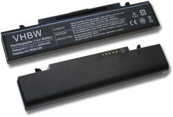 VHBW Notebook Akkumulátor - Samsung NP300E5C, R580, R730, RC530-hoz - 4400 mAh, 11, 1 V Li-Ion, Fekete