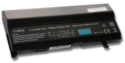 VHBW Notebook Akkumulátor - Toshiba PA3399U-1BAS, PA3399U-1BRS - 8800 mAh, 10, 8 V Li-Ion, Fekete
