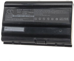 VHBW Notebook Akkumulátor - Clevo 6-87-P750S-4272, 6-87-P750S-4U73, 4ICR18/65-2 - 4400 mAh, 14, 8 V Li-Ion, Fekete