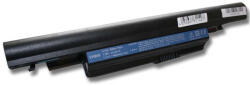 VHBW Notebook Akkumulátor - Acer AK. 006BT. 082, AS01B41, 934T2085F - 6600 mAh, 11, 1 V Li-Ion, Fekete