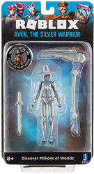 Roblox Roblox, Roblox: Aven, The Silver Warrior figura - Fiúknak, 4 éves kortól