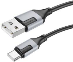 BOROFONE Cablu de date Borofone BX101, USB-A male - USB-C male, 1 m, Black (6941991108273) - flax