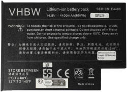 VHBW Notebook Akkumulátor - Acer BT. A0302.001, BT. A03. A02.001 - 4400 mAh, 14, 8 V Li-Ion, Fekete