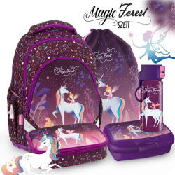 Ars Una unikornisos iskolatáska 5 részes SZETT - Magic Forest (AU-F1) (5993120008702SZ)