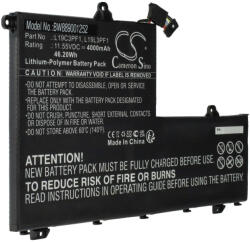 VHBW Notebook Akkumulátor - Lenovo L19C3PF1, L19L3PF1, SB10V25242 - 4000 mAh, 11, 55 V Li-Polymer