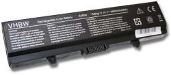 VHBW Notebook Akkumulátor - Dell 0GW252, 0F965N, 0F972N, 312-0566 - 4400 mAh, 11, 1 V Li-Ion, Fekete
