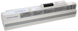 VHBW Notebook Akkumulátor - Medion BTY-S13, BTY-S12, BTY-S11 - 6600 mAh, 11, 1 V Li-Ion, Fehér