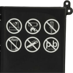 VHBW Notebook Akkumulátor - Dell G91J0-hoz - 3500 mAh, 11, 25 V Li-Polimer, Fekete
