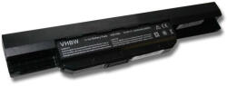 VHBW Notebook Akkumulátor - Asus A31-K53, 07G016H31875M, 0B20-00X50AS - 4400 mAh, 11, 1 V Li-Ion, Fekete