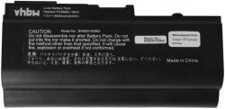 VHBW Notebook Akkumulátor - Toshiba PA3689U-1BAS, PA3689U-1BRS, PA3689 - 8800 mAh, 7, 4 V Li-Ion, Fekete