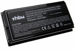 VHBW Notebook Akkumulátor - Asus 70-NLF1B2000, 70-NLF1B2000Y - 5200 mAh, 11, 1 V Li-Polimer, Fekete
