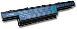 VHBW Notebook Akkumulátor - Acer AS10D31, AS10D3E, 31CR19/652, 934T2078F - 6600 mAh, 11, 1 V Li-Ion, Fekete