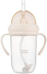 Canpol babies Canpol babies, cana anti-varsare si pai cu greutate, crem, 270 ml Set pentru masa bebelusi