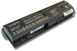 VHBW Notebook Akkumulátor - HP 671567-831, 671567-421, 671731-001 - 6600 mAh, 10, 8 V Li-Ion, Fekete
