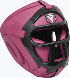 RDX Cască de box RDX Guard Grill T1 pink