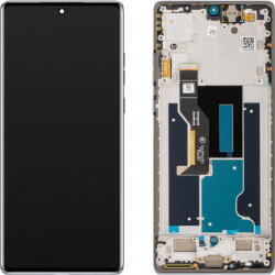 Motorola Piese si componente Display cu Touchscreen Motorola Edge 50 Fusion, cu Rama, Albastru (Marshmallow Blue), Service Pack 5D68C24359 (5D68C24344)
