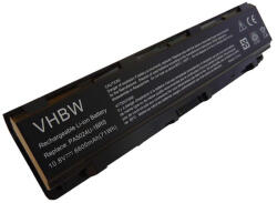 VHBW Notebook Akkumulátor - Toshiba PA5024U-1BRS, PA5023U-1BRS - 6600 mAh, 10, 8 V Li-Ion, Fekete